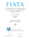 Certificat  de la  Federation  Internationale des Associations de Transitaires Assimiles (FIATA)